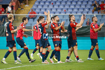 2023-08-11 - Genoa celebrates for the victory - GENOA CFC VS MODENA FC - ITALIAN CUP - SOCCER