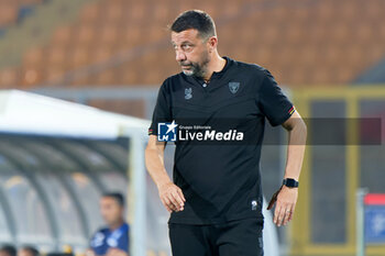 2023-08-13 - coach Roberto D’Aversa (US Lecce) - US LECCE VS COMO 1907 - ITALIAN CUP - SOCCER
