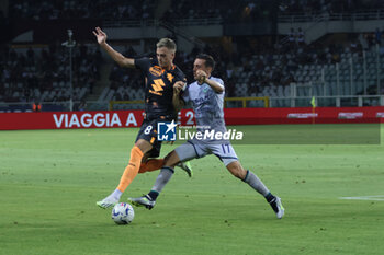 2023-08-14 - Ivan Ilic (Torino FC) vs Simone Guerra (Feralpisalo') - TORINO FC VS FERALPISALò - ITALIAN CUP - SOCCER