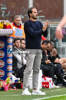 2023-11-01 - Alberto Gilardino, coach Genoa, during Frecciarossa Italian Cup match between Genoa and Reggiana at Stadio Luigi Ferraris, Genova - GENOA CFC VS AC REGGIANA - ITALIAN CUP - SOCCER