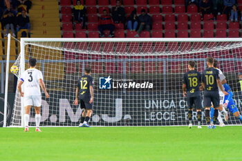 2023-11-01 - Ange-Yoan Bonny of Parma Calcio scores a goal of 2-0 - US LECCE VS PARMA CALCIO - ITALIAN CUP - SOCCER