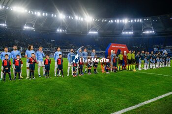 2023-12-05 - Line up during the Coppa Italia Frecciarossa round of 16 match between SS Lazio vs Genoa CFC at the Olimpic Stadium in Rome on 05 December 2023. - SS LAZIO VS GENOA CFC - ITALIAN CUP - SOCCER