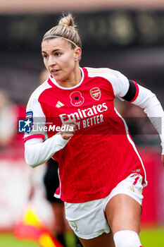 2023-11-05 - Arsenal's Steph Catley during the Women's English championship, Super League football match between Arsenal and Manchester City on 5 November 2023 at Meadow Park Stadium in Borehamwood, England - FOOTBALL - WOMEN'S ENGLISH CHAMP - ARSENAL V MANCHESTER CITY - ENGLISH FA WOMEN'S SUPER LEAGUE - SOCCER