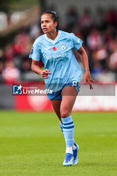 2023-11-05 - Manchester City's Mary Fowler during the Women's English championship, Super League football match between Arsenal and Manchester City on 5 November 2023 at Meadow Park Stadium in Borehamwood, England - FOOTBALL - WOMEN'S ENGLISH CHAMP - ARSENAL V MANCHESTER CITY - ENGLISH FA WOMEN'S SUPER LEAGUE - SOCCER
