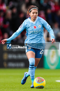 2023-11-05 - Manchester City's Yui Hasegawa during the Women's English championship, Super League football match between Arsenal and Manchester City on 5 November 2023 at Meadow Park Stadium in Borehamwood, England - FOOTBALL - WOMEN'S ENGLISH CHAMP - ARSENAL V MANCHESTER CITY - ENGLISH FA WOMEN'S SUPER LEAGUE - SOCCER