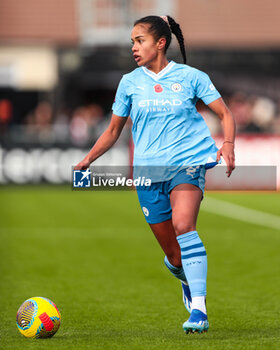 2023-11-05 - Manchester City's Mary Fowler during the Women's English championship, Super League football match between Arsenal and Manchester City on 5 November 2023 at Meadow Park Stadium in Borehamwood, England - FOOTBALL - WOMEN'S ENGLISH CHAMP - ARSENAL V MANCHESTER CITY - ENGLISH FA WOMEN'S SUPER LEAGUE - SOCCER