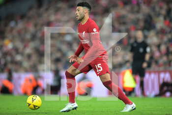 2023-01-07 - Liverpool midfielder Alex Oxlade-Chamberlain during the English FA Cup, 3rd round football match between Liverpool and Wolverhampton Wanderers on January 7, 2023 at Anfield stadium in Liverpool, England - FOOTBALL - ENGLISH CUP - LIVERPOOL V WOLVERHAMPTON - ENGLISH LEAGUE CUP - SOCCER