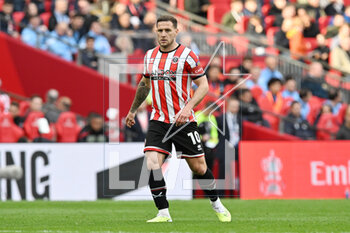 2023-04-24 - Billy Sharp (10) of Sheffield United during the English Cup, FA Cup semi final football match between Manchester City and Sheffield United on 22 April 2023 at Wembley Stadium in London, England - FOOTBALL - ENGLISH CUP - MANCHESTER CITY V SHEFFIELD UNITED - ENGLISH LEAGUE CUP - SOCCER