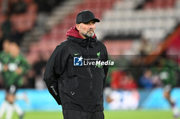 2023-11-01 - Liverpool manager Jurgen Klopp ahead of the English League Cup, EFL Carabao Cup, round of 16 football match between Bournemouth and Liverpool on 1 November 2023 at the Vitality Stadium in Bournemouth, England - FOOTBALL - ENGLISH LEAGUE CUP - BOURNEMOUTH V LIVERPOOL - ENGLISH LEAGUE CUP - SOCCER