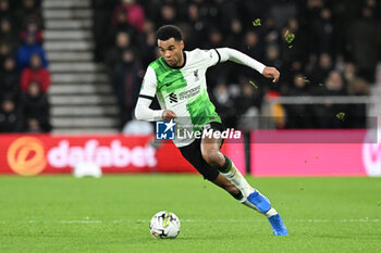 2023-11-01 - Cody Gakpo (18) of Liverpool during the English League Cup, EFL Carabao Cup, round of 16 football match between Bournemouth and Liverpool on 1 November 2023 at the Vitality Stadium in Bournemouth, England - FOOTBALL - ENGLISH LEAGUE CUP - BOURNEMOUTH V LIVERPOOL - ENGLISH LEAGUE CUP - SOCCER