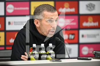 2023-01-01 - AFC Bournemouth manager Gary O’Neil during the post match press conference after the English championship Premier League football match between Bournemouth and Crystal Palace on 31 December 2022 at the Vitality Stadium in Bournemouth, England - FOOTBALL - ENGLISH CHAMP - BOURNEMOUTH V CRYSTAL PALACE - ENGLISH PREMIER LEAGUE - SOCCER