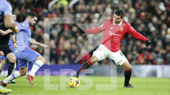 2023-01-03 - Manchester United midfielder Casemiro during the English championship Premier League football match between Manchester United and Bournemouth on January 3, 2023 at Old Trafford in Manchester, England - FOOTBALL - ENGLISH CHAMP - MANCHESTER UNITED V BOURNEMOUTH - ENGLISH PREMIER LEAGUE - SOCCER