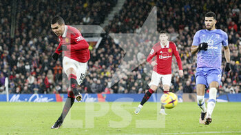 2023-01-03 - Manchester United midfielder Casemiro during the English championship Premier League football match between Manchester United and Bournemouth on January 3, 2023 at Old Trafford in Manchester, England - FOOTBALL - ENGLISH CHAMP - MANCHESTER UNITED V BOURNEMOUTH - ENGLISH PREMIER LEAGUE - SOCCER