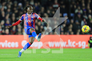 2023-01-04 - Crystal Palace midfielder Eberechi Eze during the English championship Premier League football match between Crystal Palace and Tottenham Hotspur on January 4, 2023 at Selhurst Park in London, England - FOOTBALL - ENGLISH CHAMP - CRYSTAL PALACE V TOTTENHAM - ENGLISH PREMIER LEAGUE - SOCCER