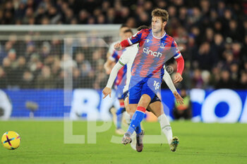 2023-01-04 - Crystal Palace defender Joachim Anderson during the English championship Premier League football match between Crystal Palace and Tottenham Hotspur on January 4, 2023 at Selhurst Park in London, England - FOOTBALL - ENGLISH CHAMP - CRYSTAL PALACE V TOTTENHAM - ENGLISH PREMIER LEAGUE - SOCCER