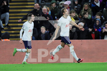 2023-01-04 - Tottenham Hotspur forward Harry Kane (10) celebrates his 2nd goal during the English championship Premier League football match between Crystal Palace and Tottenham Hotspur on January 4, 2023 at Selhurst Park in London, England - FOOTBALL - ENGLISH CHAMP - CRYSTAL PALACE V TOTTENHAM - ENGLISH PREMIER LEAGUE - SOCCER