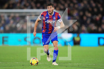 2023-01-04 - Crystal Palace defender Joel Ward during the English championship Premier League football match between Crystal Palace and Tottenham Hotspur on January 4, 2023 at Selhurst Park in London, England - FOOTBALL - ENGLISH CHAMP - CRYSTAL PALACE V TOTTENHAM - ENGLISH PREMIER LEAGUE - SOCCER