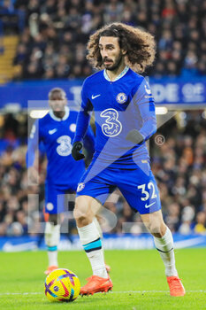 2023-01-05 - Chelsea defender Marc Cucurella (32) during the English championship Premier League football match between Chelsea and Manchester City on January 5, 2023 at Stamford Bridge in London, England - FOOTBALL - ENGLISH CHAMP - CHELSEA V MANCHESTER CITY - ENGLISH PREMIER LEAGUE - SOCCER