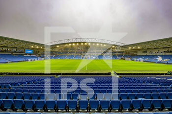 2023-01-14 - General view during the English championship Premier League football match between Brighton and Hove Albion and Liverpool on January 14, 2023 at the American Express Community Stadium in Brighton and Hove, England - FOOTBALL - ENGLISH CHAMP - BRIGHTON V LIVERPOOL - ENGLISH PREMIER LEAGUE - SOCCER