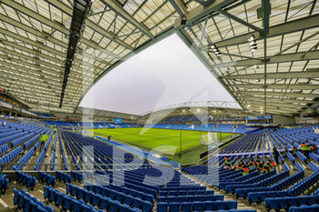 2023-01-14 - General view during the English championship Premier League football match between Brighton and Hove Albion and Liverpool on January 14, 2023 at the American Express Community Stadium in Brighton and Hove, England - FOOTBALL - ENGLISH CHAMP - BRIGHTON V LIVERPOOL - ENGLISH PREMIER LEAGUE - SOCCER