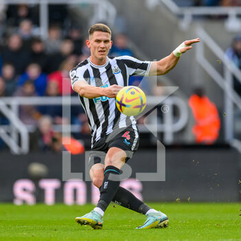 2023-01-15 - Newcastle's Sven Botman during the Premier League match between Newcastle United and Fulham at St. James' Park, Newcastle, England on 15 January 2023. Photo Malcolm Mackenzie/ProSportsImages / DPPI - FOOTBALL - ENGLISG CHAMP - NEWCASTLE V FULHAM - ENGLISH PREMIER LEAGUE - SOCCER