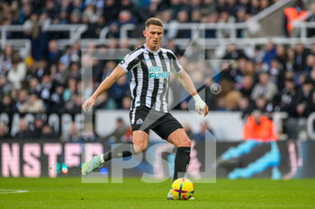 2023-01-15 - Newcastle's Sven Botman during the Premier League match between Newcastle United and Fulham at St. James' Park, Newcastle, England on 15 January 2023. Photo Malcolm Mackenzie/ProSportsImages / DPPI - FOOTBALL - ENGLISG CHAMP - NEWCASTLE V FULHAM - ENGLISH PREMIER LEAGUE - SOCCER