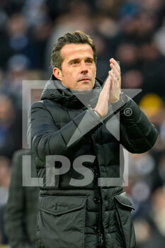 2023-01-15 - Fulham manager, Marco Silva applauds the away fans during the Premier League match between Newcastle United and Fulham at St. James' Park, Newcastle, England on 15 January 2023. Photo Malcolm Mackenzie/ProSportsImages / DPPI - FOOTBALL - ENGLISG CHAMP - NEWCASTLE V FULHAM - ENGLISH PREMIER LEAGUE - SOCCER