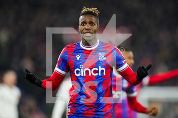 2023-01-19 - Crystal Palace Wilfried Zaha during the English championship Premier League football match between Crystal Palace and Manchester United on January 18, 2023 at Selhurst Park in London, England - FOOTBALL - ENGLISH CHAMP - CRYSTAL PALACE V MANCHESTER UNITED - ENGLISH PREMIER LEAGUE - SOCCER