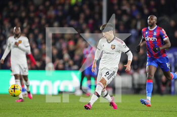 2023-01-19 - Manchester United defender Lisandro Martinez during the English championship Premier League football match between Crystal Palace and Manchester United on January 18, 2023 at Selhurst Park in London, England - FOOTBALL - ENGLISH CHAMP - CRYSTAL PALACE V MANCHESTER UNITED - ENGLISH PREMIER LEAGUE - SOCCER