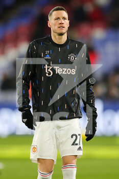 2023-01-19 - Manchester United forward Wout Weghorst warms up during the English championship Premier League football match between Crystal Palace and Manchester United on January 18, 2023 at Selhurst Park in London, England - FOOTBALL - ENGLISH CHAMP - CRYSTAL PALACE V MANCHESTER UNITED - ENGLISH PREMIER LEAGUE - SOCCER