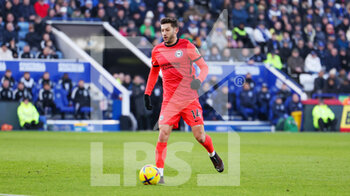 2023-01-21 - Brighton & Hove Albion midfielder Adam Lallana during the English championship Premier League football match between Leicester City and Brighton and Hove Albion on January 21, 2023 at the King Power Stadium in Leicester, England - FOOTBALL - ENGLISH CHAMP - LEICESTER V BRIGHTON - ENGLISH PREMIER LEAGUE - SOCCER