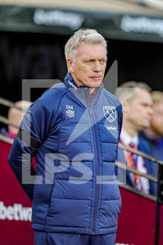22/01/2023 - David Moyes Manager of West Ham United during the English championship Premier League football match between West Ham United and Everton on January 21, 2023 at the London Stadium in London, England - FOOTBALL - ENGLISH CHAMP - WEST HAM V EVERTON - ENGLISH PREMIER LEAGUE - CALCIO