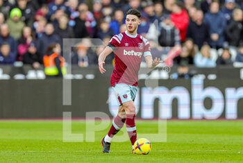 22/01/2023 - Declan Rice (41) of West Ham United during the English championship Premier League football match between West Ham United and Everton on January 21, 2023 at the London Stadium in London, England - FOOTBALL - ENGLISH CHAMP - WEST HAM V EVERTON - ENGLISH PREMIER LEAGUE - CALCIO