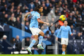 2023-01-22 - Manchester City defender Nathan Ake during the English championship Premier League football match between Manchester City and Wolverhampton Wanderers on January 22, 2023 at the Etihad Stadium in Manchester, England - FOOTBALL - ENGLISH CHAMP - MANCHESTER CITY V WOLVERHAMPTON - ENGLISH PREMIER LEAGUE - SOCCER