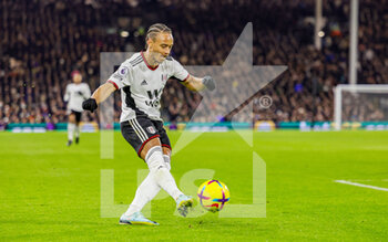 24/01/2023 - Bobby Reid (14) of Fulham during the English championship Premier League football match between Fulham and Tottenham Hotspur on January 23, 2023 at Craven Cottage in London, England - FOOTBALL - ENGLISH CHAMP - FULHAM V TOTTENHAM - ENGLISH PREMIER LEAGUE - CALCIO