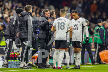 24/01/2023 - Marco Silva Manager of Fulham gives instructions during the English championship Premier League football match between Fulham and Tottenham Hotspur on January 23, 2023 at Craven Cottage in London, England - FOOTBALL - ENGLISH CHAMP - FULHAM V TOTTENHAM - ENGLISH PREMIER LEAGUE - CALCIO