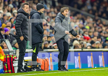 24/01/2023 - Antonio Conte Manager of Tottenham Hotspur during the English championship Premier League football match between Fulham and Tottenham Hotspur on January 23, 2023 at Craven Cottage in London, England - FOOTBALL - ENGLISH CHAMP - FULHAM V TOTTENHAM - ENGLISH PREMIER LEAGUE - CALCIO