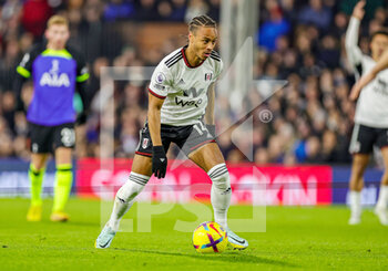 24/01/2023 - Bobby Reid of Fulham during the English championship Premier League football match between Fulham and Tottenham Hotspur on January 23, 2023 at Craven Cottage in London, England - FOOTBALL - ENGLISH CHAMP - FULHAM V TOTTENHAM - ENGLISH PREMIER LEAGUE - CALCIO