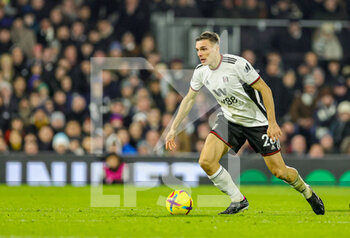 24/01/2023 - Joao Palhinha (26) of Fulham during the English championship Premier League football match between Fulham and Tottenham Hotspur on January 23, 2023 at Craven Cottage in London, England - FOOTBALL - ENGLISH CHAMP - FULHAM V TOTTENHAM - ENGLISH PREMIER LEAGUE - CALCIO