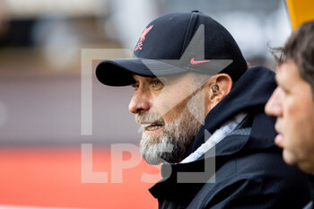2023-02-04 - Liverpool Manager Jurgen Klopp during the English championship Premier League football match between Wolverhampton Wanderers and Liverpool on February 4, 2023 at Molineux stadium in Wolverhampton, England - FOOTBALL - ENGLISH CHAMP - WOLVERHAMPTON V LIVERPOOL - ENGLISH PREMIER LEAGUE - SOCCER
