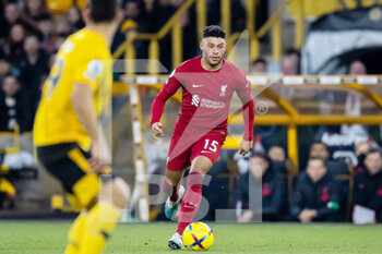 2023-02-04 - Liverpool midfielder Alex Oxlade-Chamberlain during the English championship Premier League football match between Wolverhampton Wanderers and Liverpool on February 4, 2023 at Molineux stadium in Wolverhampton, England - FOOTBALL - ENGLISH CHAMP - WOLVERHAMPTON V LIVERPOOL - ENGLISH PREMIER LEAGUE - SOCCER