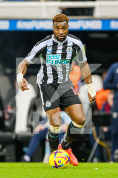 2023-02-04 - Newcastle's Allan Saint-Maximin during the English championship Premier League football match between Newcastle United and West Ham United on February 4, 2023 at St James' Park in Newcastle, England - FOOTBALL - ENGLISH CHAMP - NEWCASTLE V WEST HAM - ENGLISH PREMIER LEAGUE - SOCCER