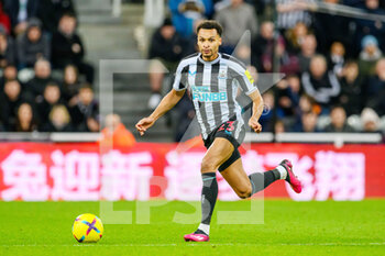 2023-02-04 - Newcastle's Jacob Murphy during the English championship Premier League football match between Newcastle United and West Ham United on February 4, 2023 at St James' Park in Newcastle, England - FOOTBALL - ENGLISH CHAMP - NEWCASTLE V WEST HAM - ENGLISH PREMIER LEAGUE - SOCCER