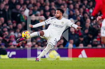 2023-02-08 - Leeds United midfielder Weston McKennie during the English championship Premier League football match between Manchester United and Leeds United on February 8, 2023 at Old Trafford in Manchester, England - FOOTBALL - ENGLISH CHAMP - MANCHESTER UNITED V LEEDS - ENGLISH PREMIER LEAGUE - SOCCER