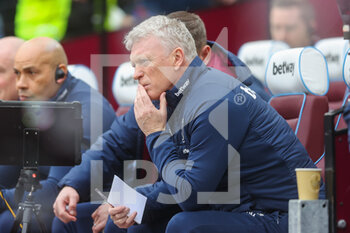 2023-02-11 - West Ham United manager David Moyes during the English championship Premier League football match between West Ham United and Chelsea on February 11, 2023 at the London Stadium in London, England - FOOTBALL - ENGLISH CHAMP - WEST HAM V CHELSEA - ENGLISH PREMIER LEAGUE - SOCCER