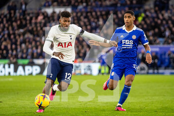 2023-02-11 - Tottenham Hotspur defender Emerson during the English championship Premier League football match between Leicester City and Tottenham Hotspur on February 11, 2023 at the King Power Stadium in Leicester, England - FOOTBALL - ENGLISH CHAMP - LEICESTER V TOTTENHAM - ENGLISH PREMIER LEAGUE - SOCCER