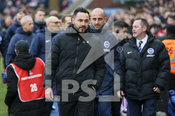 2023-02-12 - Brighton and Hove Albion manager Roberto De Zerbi during the English championship Premier League football match between Crystal Palace and Brighton and Hove Albion on February 11, 2023 at Selhurst Park in London, England - FOOTBALL - ENGLISH CHAMP - CRYSTAL PALACE V BRIGHTON - ENGLISH PREMIER LEAGUE - SOCCER