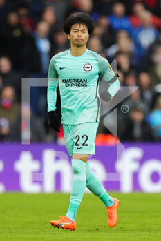 2023-02-12 - Brighton and Hove Albion Japan midfielder Kaoru Mitoma during the English championship Premier League football match between Crystal Palace and Brighton and Hove Albion on February 11, 2023 at Selhurst Park in London, England - FOOTBALL - ENGLISH CHAMP - CRYSTAL PALACE V BRIGHTON - ENGLISH PREMIER LEAGUE - SOCCER