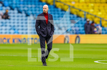 2023-02-13 - Erik ten Hag Manager of Manchester United during the English championship Premier League football match between Leeds United and Manchester United on February 12, 2023 at Elland Road in Leeds, England - FOOTBALL - ENGLISH CHAMP - LEEDS V MANCHESTER UNITED - ENGLISH PREMIER LEAGUE - SOCCER
