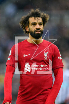 2023-02-18 - Mohamed Salah of Liverpool during the English championship Premier League football match between Newcastle United and Liverpool on February 18, 2023 at St James’ Park in Newcastle, England - FOOTBALL - ENGLISH CHAMP - NEWCASTLE V LIVERPOOL - ENGLISH PREMIER LEAGUE - SOCCER